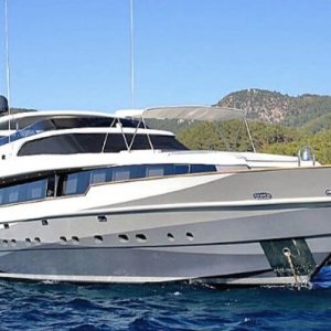 40 meters luxury motor yacht for rent