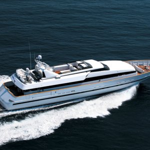 Italian Baglietto 33 meters LUXURY charter